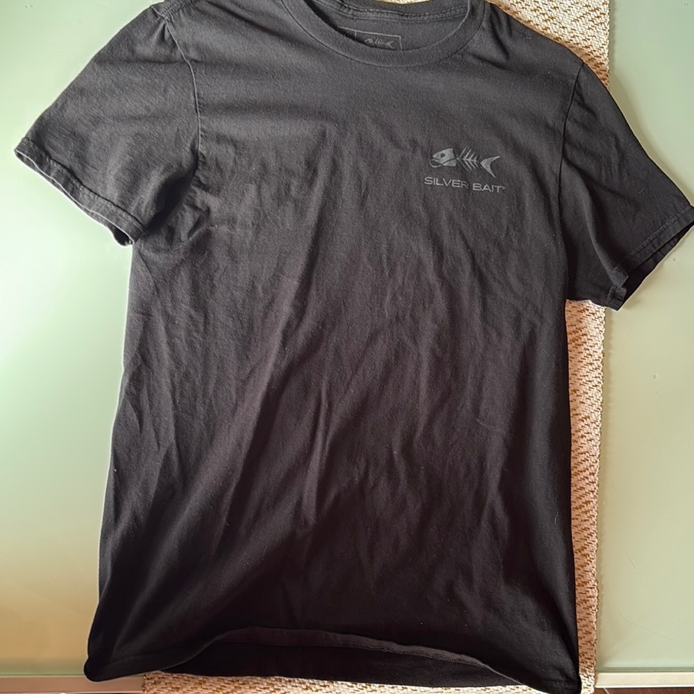 Silver Bait Charcoal Men's Tee